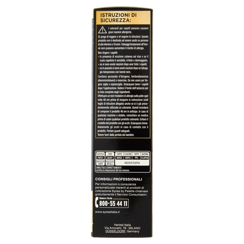 Syoss By Palette oleo intense Biondo Naturale 7-10